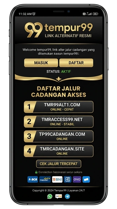 Tampilan link alternatif tempur99