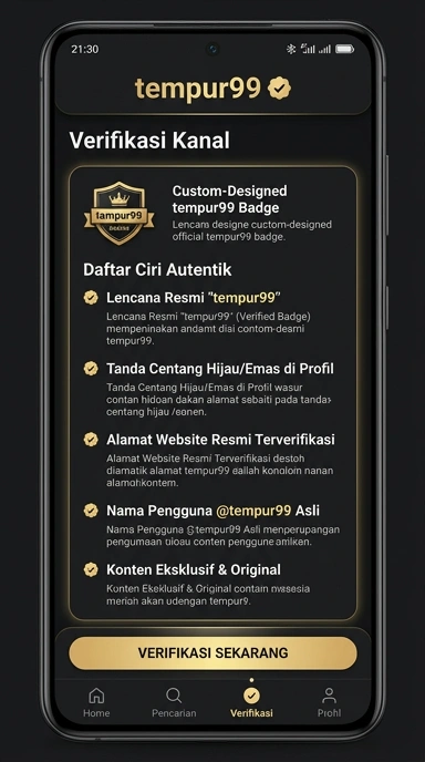 Tampilan kanal resmi tempur99